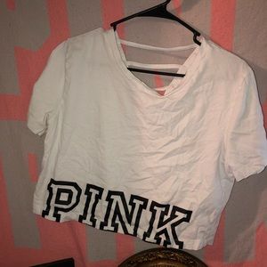 Pink Victoria Secret Crop Top